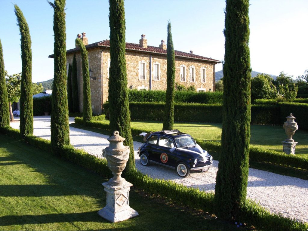 tuscany luxury wedding venue 